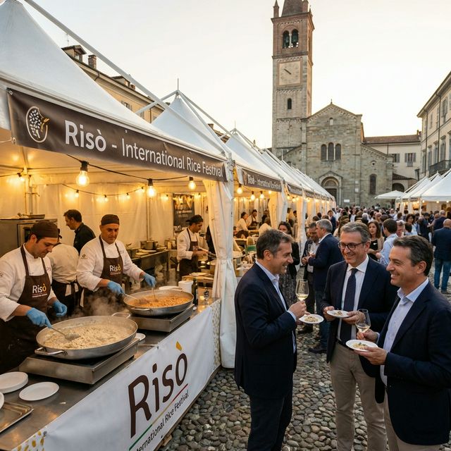 Risò: Vercelli capitale internazionale del riso